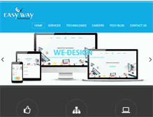 Tablet Screenshot of easywaytech.com